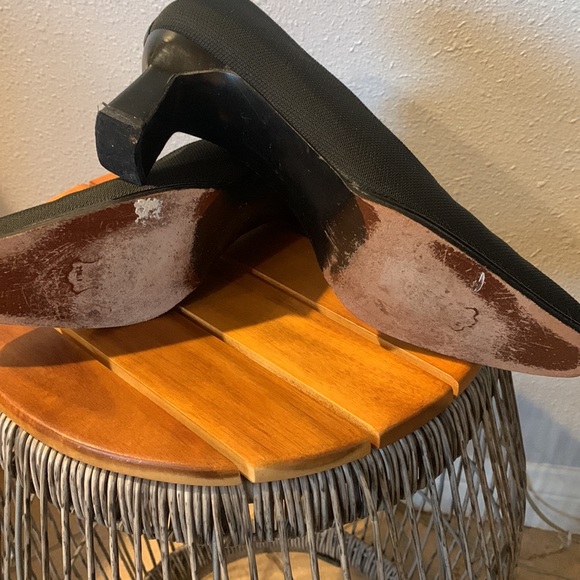 Stuart Weitzman Square Toed Black Classic Pumps - Picture 8 of 10